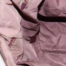 PRADA Tote Bag Nylon Khaki Gold Auth bs30152-21