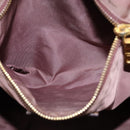 PRADA Tote Bag Nylon Khaki Gold Auth bs30152-22