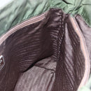 PRADA Tote Bag Nylon Khaki Silver Auth bs30154-19