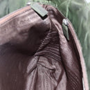 PRADA Tote Bag Nylon Khaki Silver Auth bs30154-20