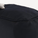 PRADA Beads Fringe Hand Bag Nylon Navy Gold Auth bs30157-14