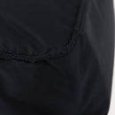 PRADA Beads Fringe Hand Bag Nylon Navy Gold Auth bs30157-15