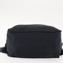 PRADA Beads Fringe Hand Bag Nylon Navy Gold Auth bs30157-5