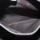 Christian Dior Trotter Canvas Shoulder Bag Brown Silver Auth bs30163-22