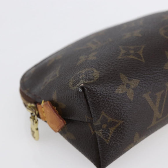 LOUIS VUITTON Monogram Pochette Cosmetic PM Pouch M43998 LV Auth bs30164