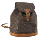 LOUIS VUITTON Monogram Montsouris MM Backpack M51136 LV Auth bs30167-1