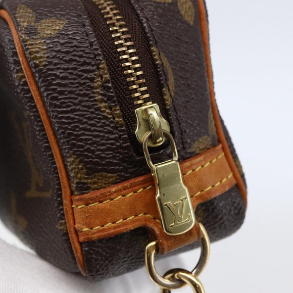 LOUIS VUITTON Monogram Trousse Wapity Pouch M58030 LV Auth bs30169