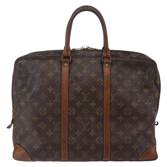 LOUIS VUITTON Monogram Porte Documents Voyage Business Bag M52005 Auth bs30172
