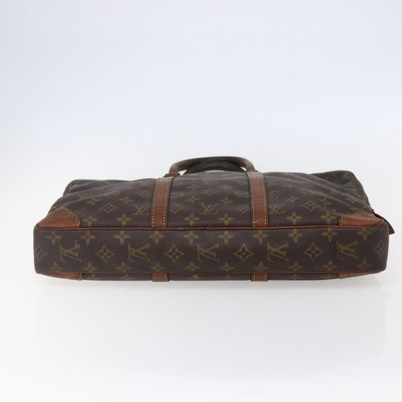 LOUIS VUITTON Monogram Porte Documents Voyage Business Bag M52005 Auth bs30172