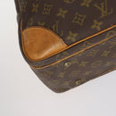 LOUIS VUITTON Monogram Sac Tennis Boston Bag LV Auth bs30174-15