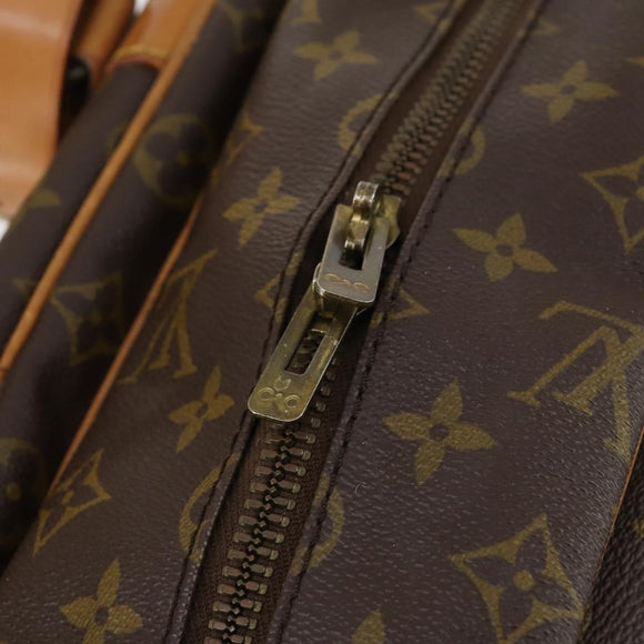 LOUIS VUITTON Monogram Sac Tennis Boston Bag LV Auth bs30174