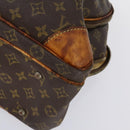 LOUIS VUITTON Monogram Sac Tennis Boston Bag LV Auth bs30175-15