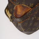LOUIS VUITTON Monogram Sac Tennis Boston Bag LV Auth bs30175-16