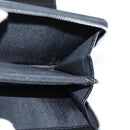 Christian Dior Trotter Canvas Wallet Shoulder Bag PVC Black Silver Auth bs30176-20