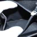 Christian Dior Trotter Canvas Wallet Shoulder Bag PVC Black Silver Auth bs30176-12