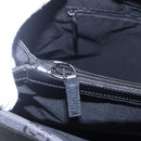 GUCCI GG Canvas Bamboo Hand Bag Nylon Black Silver 002 1015 Auth bs30178-10