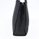 GUCCI GG Canvas Bamboo Hand Bag Nylon Black Silver 002 1015 Auth bs30178-3