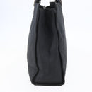 GUCCI GG Canvas Bamboo Hand Bag Nylon Black Silver 002 1015 Auth bs30178-4