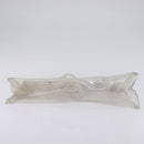 HERMES Vinyl Kelly Hand Bag Vinyl Clear Auth bs30181-5