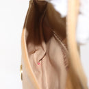 CHANEL Waist Pouch Lamb Skin Beige Gold CC Auth bs30183-19