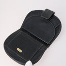 FENDI Zucca Canvas Wallet Leather 7Set Black Brown Auth bs30186-6