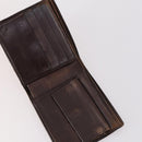 GUCCI Wallet Leather 7Set Black Brown Auth bs30188-15