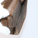 GUCCI Wallet Leather 7Set Black Brown Auth bs30188-21