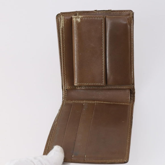 GUCCI Wallet Leather 7Set Black Brown Auth bs30188