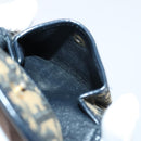 Christian Dior Trotter Canvas Coin Purse Wallet 3Set Navy Gold Auth bs30190-23