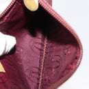 CARTIER Must Line Key Case Wallet Leather 8 Set Bordeaux Black Auth bs30193-26