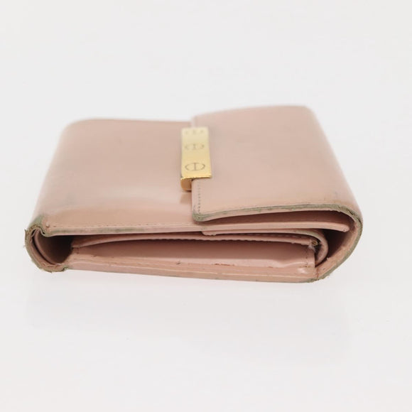 CARTIER Must Line Key Case Wallet Leather 8 Set Bordeaux Black Auth bs30193