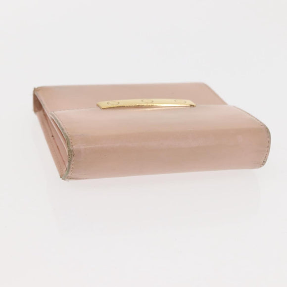 CARTIER Must Line Key Case Wallet Leather 8 Set Bordeaux Black Auth bs30193