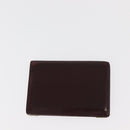 CARTIER Must Line Key Case Wallet Leather 8 Set Bordeaux Black Auth bs30193-9