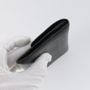 CHANEL Wallet Leather 3 Set Black CC Auth bs30194-11