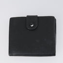 CHANEL Wallet Leather 3 Set Black CC Auth bs30194-16