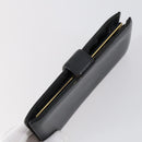 CHANEL Wallet Leather 3 Set Black CC Auth bs30194-4