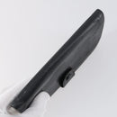 CHANEL Wallet Enamel Leather 3 Set Black Red CC Auth bs30195-6