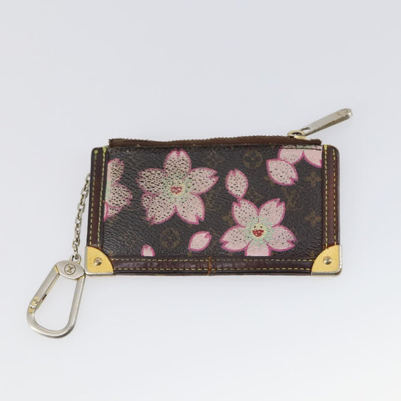 LOUIS VUITTON Monogram Epi Coin Purse 3 Set Blue Black LV Auth bs30196