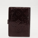 LOUIS VUITTON Monogram Vernis Mat Agenda PM Day Planner Cover 2 Set Auth bs30197-11