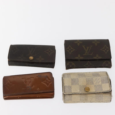 LOUIS VUITTON Monogram Epi Vernis Damier Coin Purse Key Case 12Set Auth bs30199 - 0