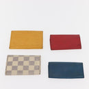 LOUIS VUITTON Monogram Epi Vernis Damier Coin Purse Key Case 12Set Auth bs30199-27