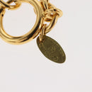 CHANEL 31RUE CAMBON Coin Necklace metal Gold CC Auth bs30205-11