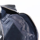 BURBERRY Body Bag Coated Canvas Black Silver Auth bs30206-20