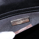 BOTTEGA VENETA Hand Bag Velor Satin Black Auth bs30208-18
