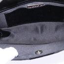 BOTTEGA VENETA Hand Bag Velor Satin Black Auth bs30208-10