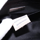 BOTTEGA VENETA Hand Bag Velor Satin Black Auth bs30208-12