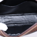 Burberrys Nova Check Shoulder Bag Leather Beige Gold Auth bs30210-11