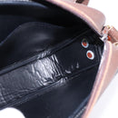 Burberrys Nova Check Shoulder Bag Leather Beige Gold Auth bs30210-17