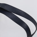 CELINE Circle Backpack Nylon Navy Gold Auth bs30214-15