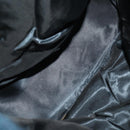 CELINE Circle Backpack Nylon Navy Gold Auth bs30214-11